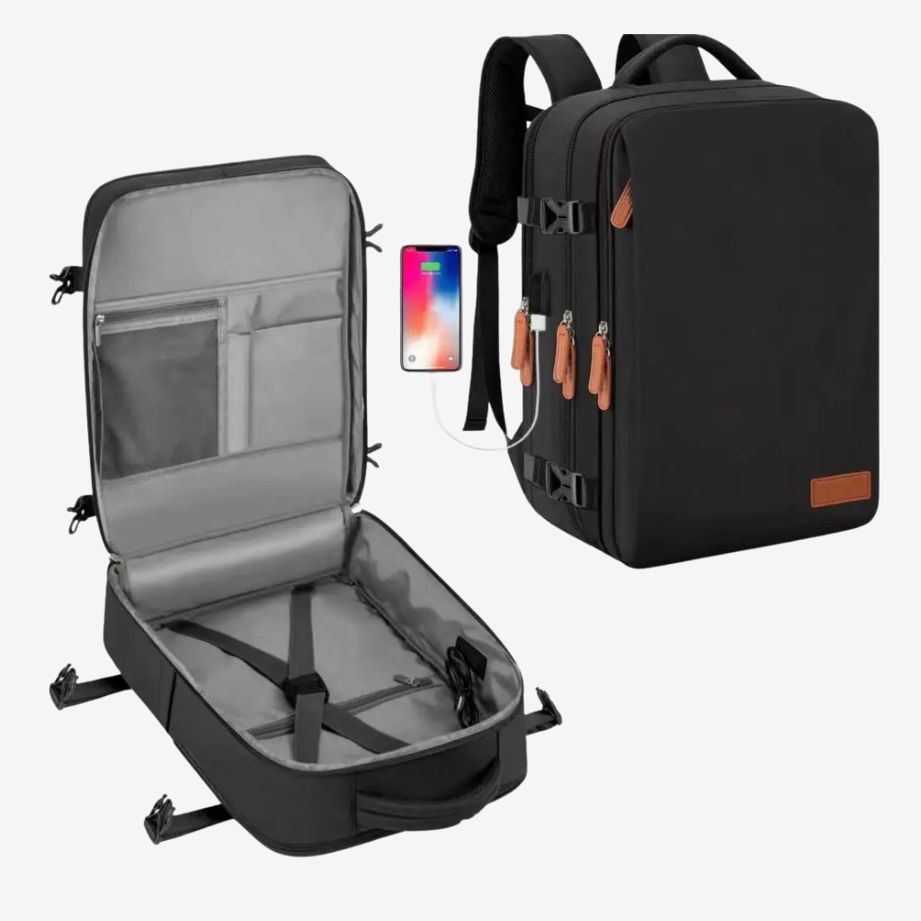 SACAVIA FLEXI – Sac à dos cabine conforme Wizz Air (40×30×20 cm – 36 L)