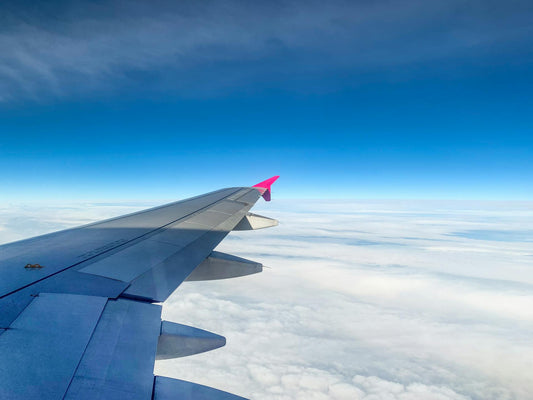 avion dans les airs