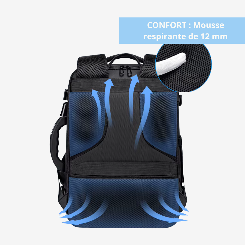 SACAVIA FENRION – Sac à dos compressible