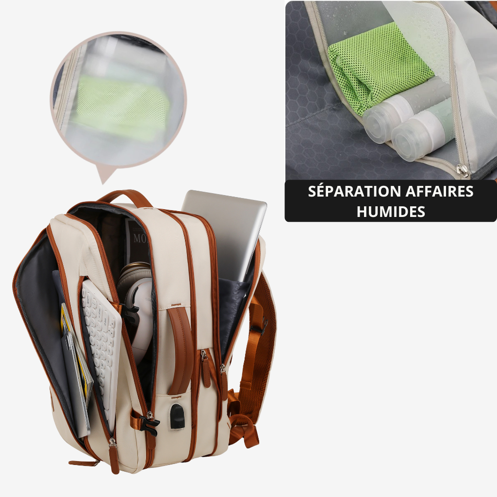 SACAVIA SUNN – Sac à dos élégant et compact