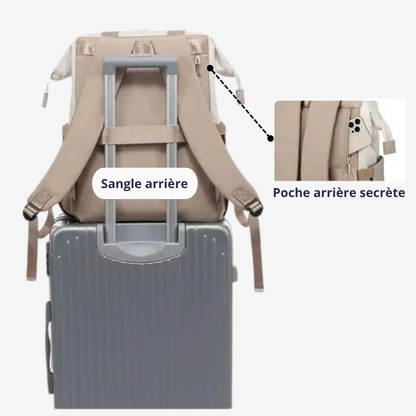 SACAVIA CLASSY – Sac à dos cabine compatible EasyJet (45×35×14 cm – 36 L)