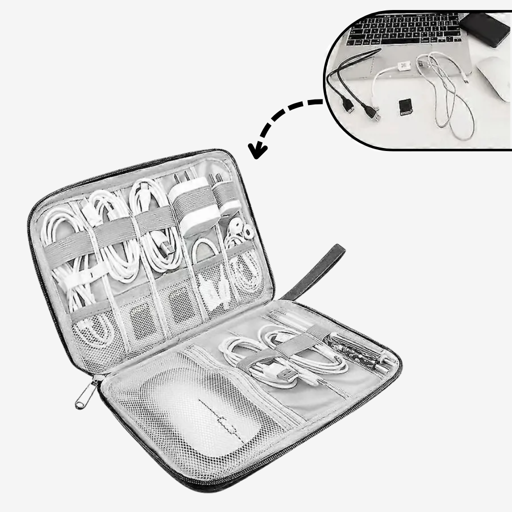 SACAVIA ELECTROX – Organisateur électronique étanche & anti-choc