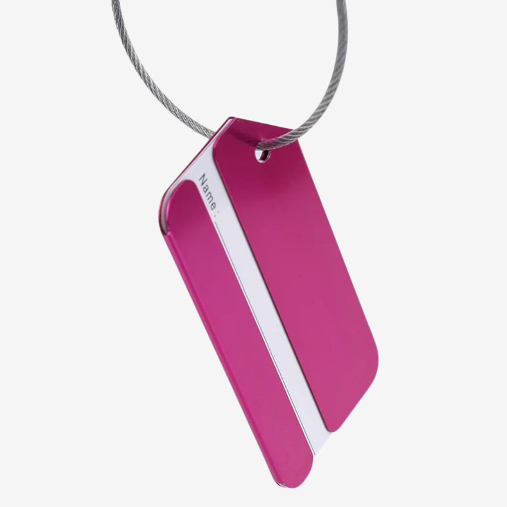 SACAVIA TAGGY MINI – Étiquette bagage métallique