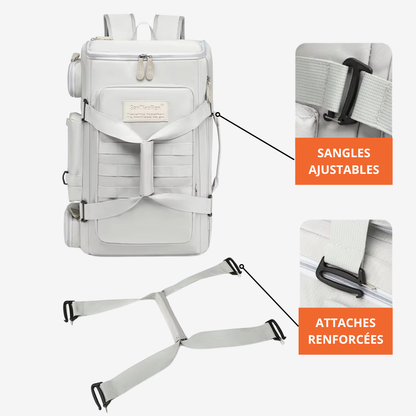 SACAVIA HARDY – Sac à dos extensible grande capacité