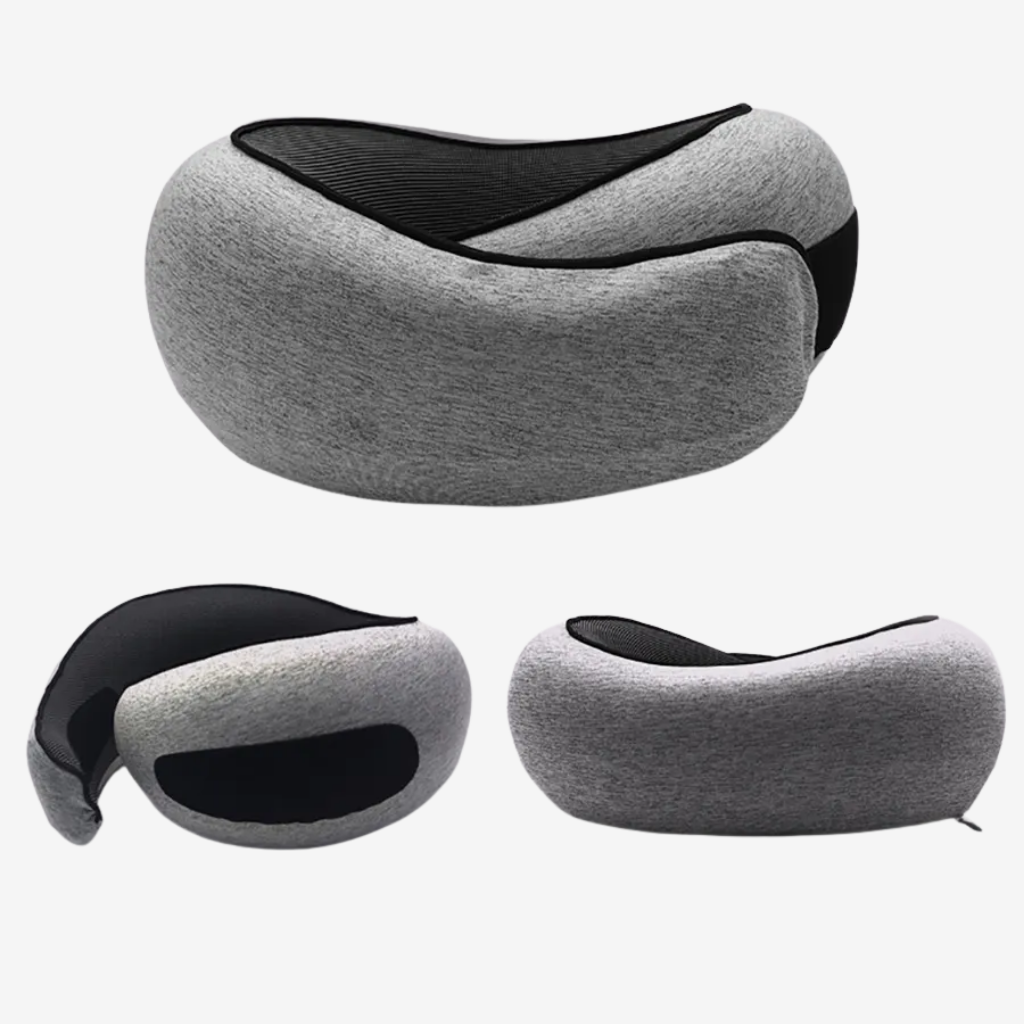 SACAVIA RELAXO – Oreiller de voyage ergonomique (Mémoire de forme)