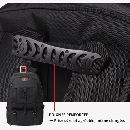 SACAVIA KIVRA – Sac à dos grande capacité et compartimenté