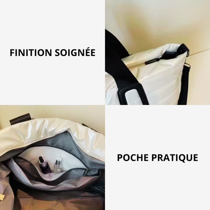SACAVIA DOUDY – Sac bandoulière matelassé et organisé