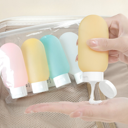 SACAVIA MINIX – Flacons rechargeables silicone (4 pièces)