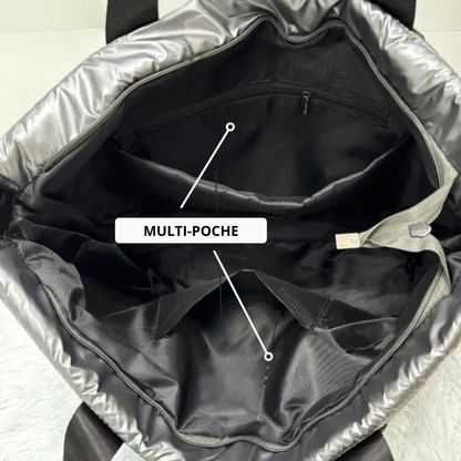 SACAVIA DOUDY – Sac bandoulière matelassé et organisé