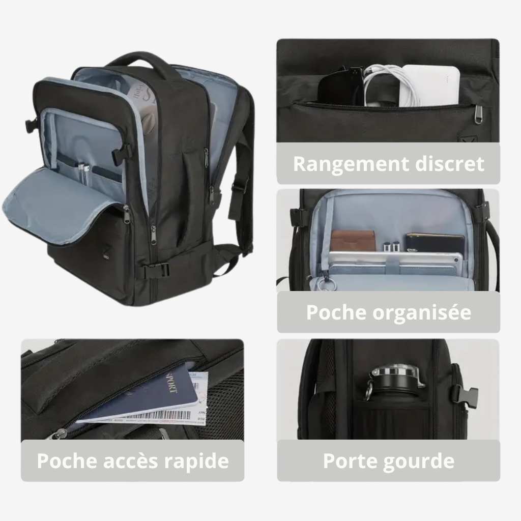 SACAVIA WANDFLY – Sac à dos malin voyage