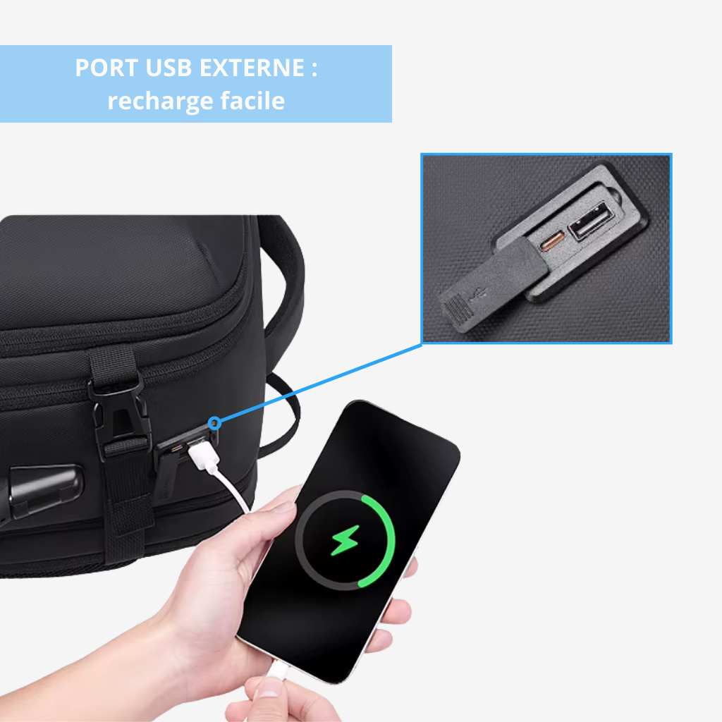 SACAVIA FENRION – Sac à dos compressible