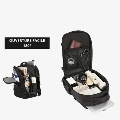 SACAVIA SILVERO – Sac à dos pratique avec compartiment chaussures