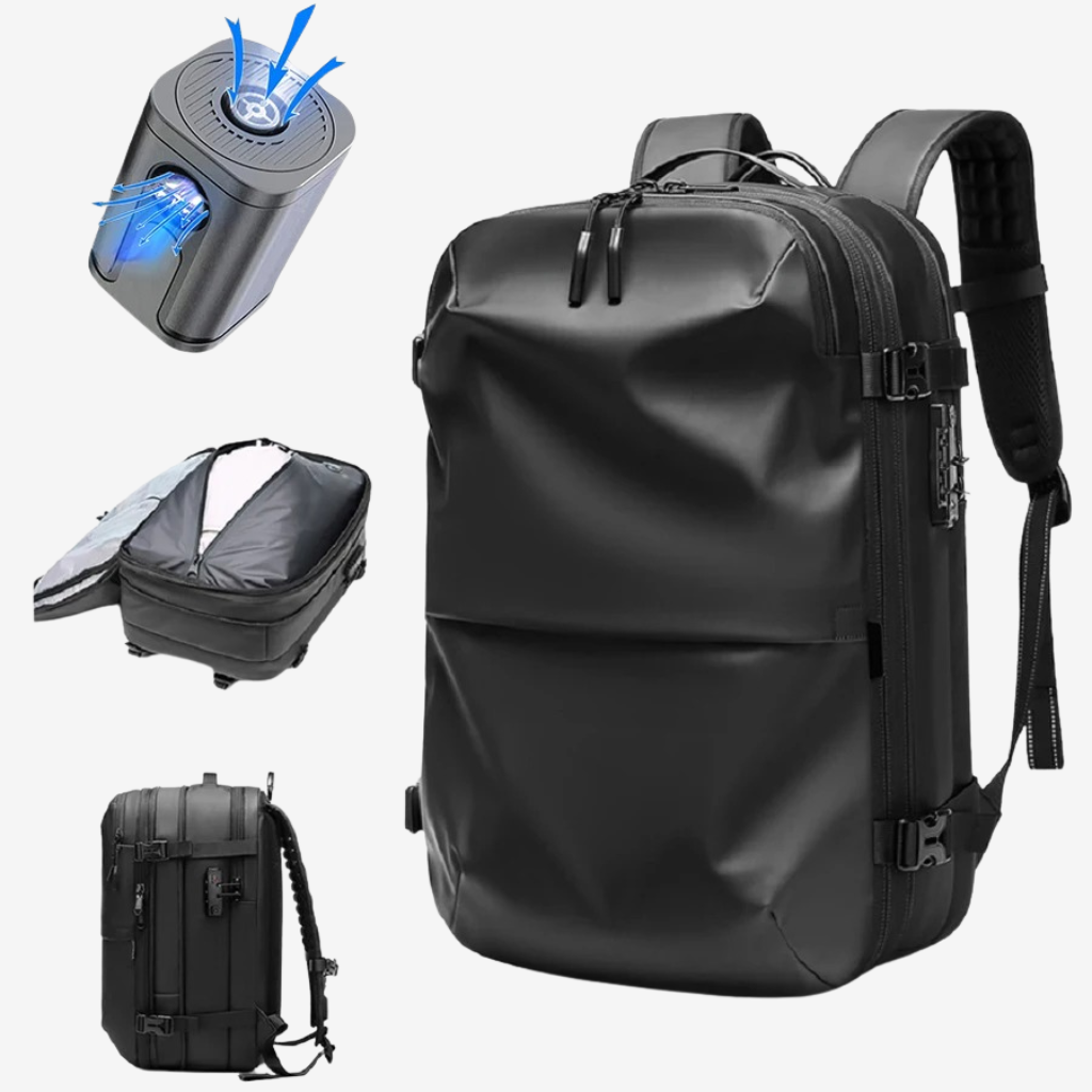 SACAVIA VENTIAX – Sac à dos cabine compatible Vueling (49×32×15 cm → 20 cm – 55 L)