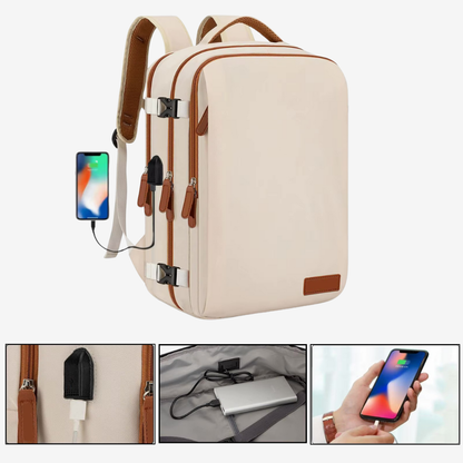 SACAVIA FLEXI – Sac à dos cabine conforme Volotea (40×30×20 cm – 36 L)