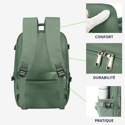 SACAVIA AIRVOY – Sac à dos compatible Vueling (40×25×20 cm – 20 L)