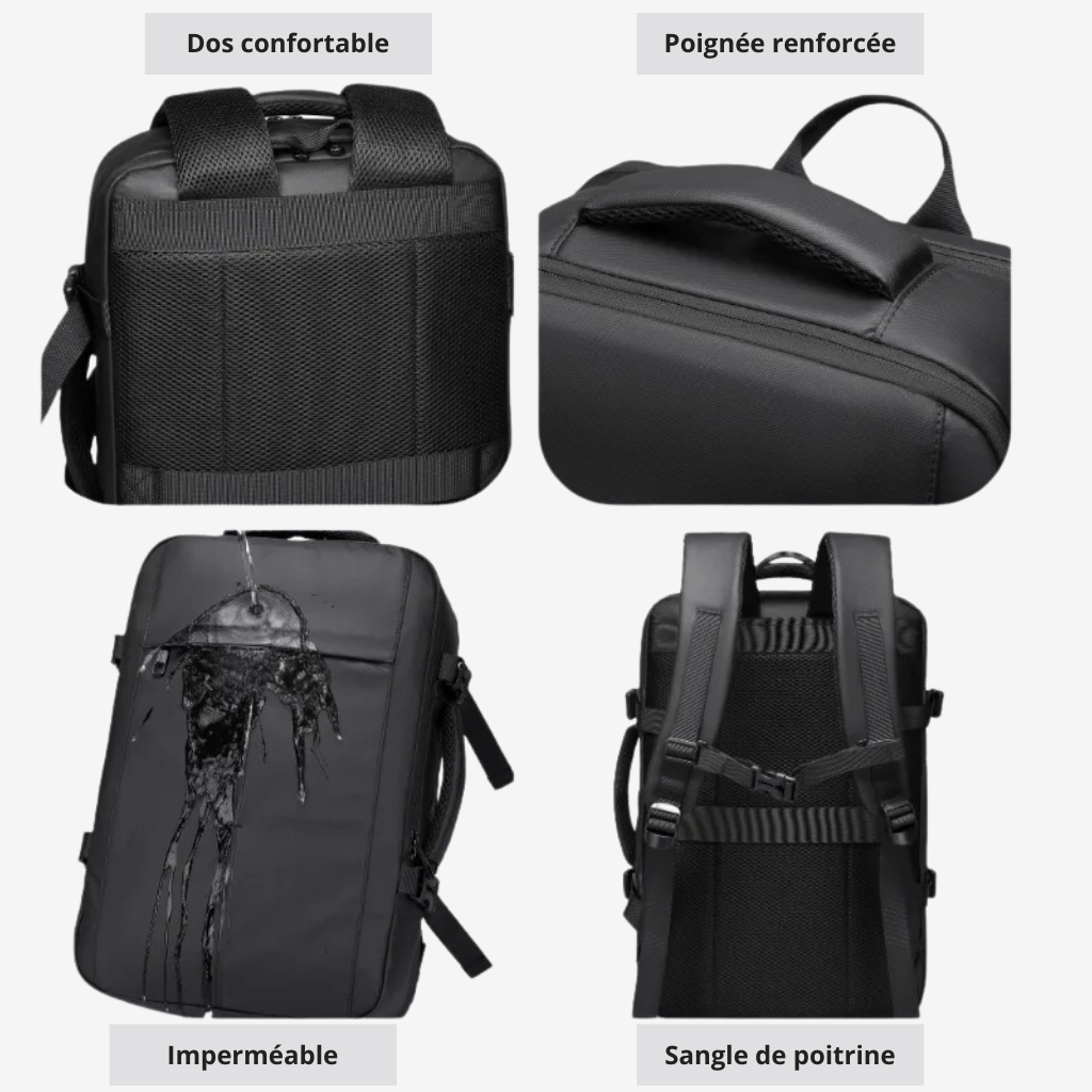 SACAVIA WORKAIR – Sac à dos compact et fluide