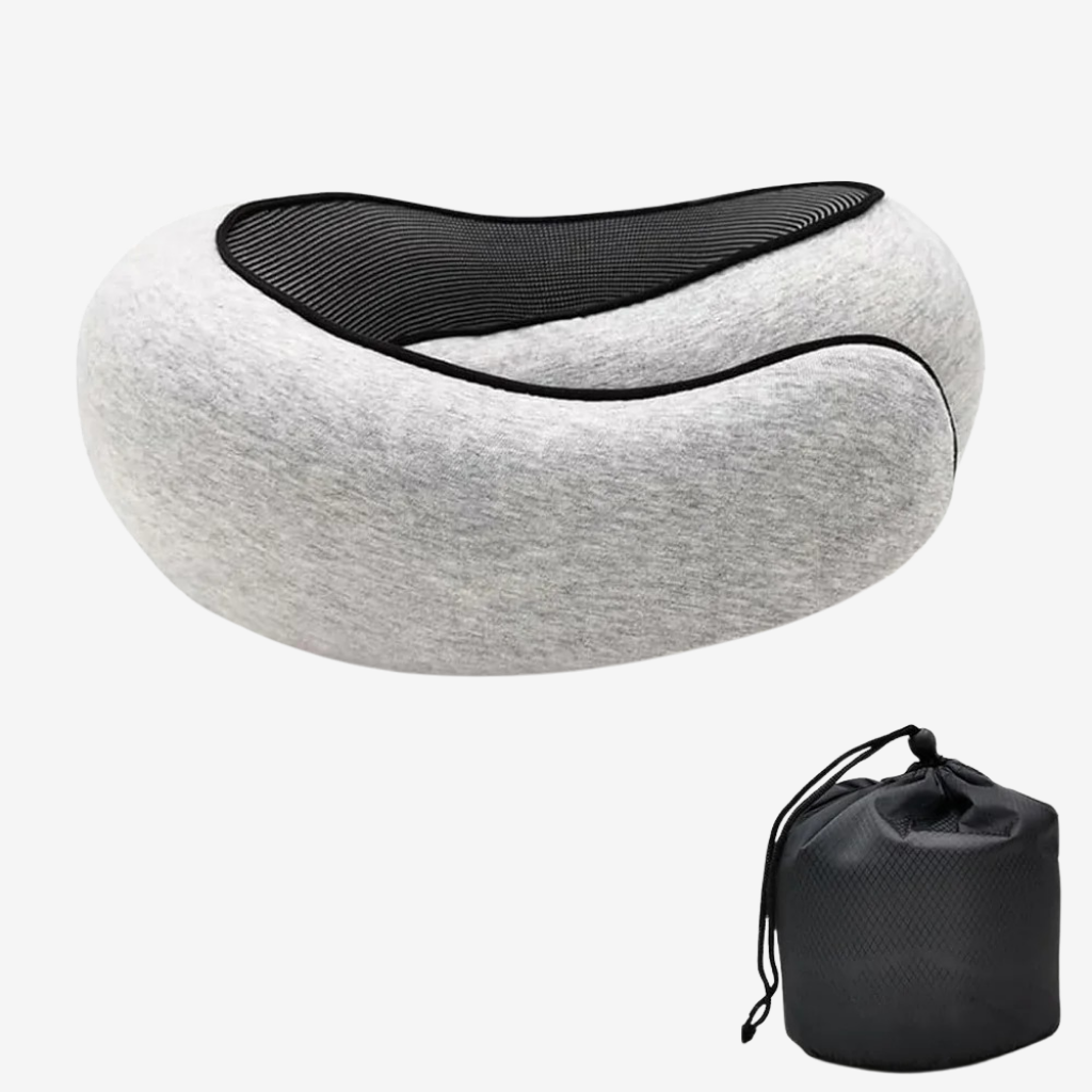 SACAVIA RELAXO – Oreiller de voyage ergonomique (Mémoire de forme)
