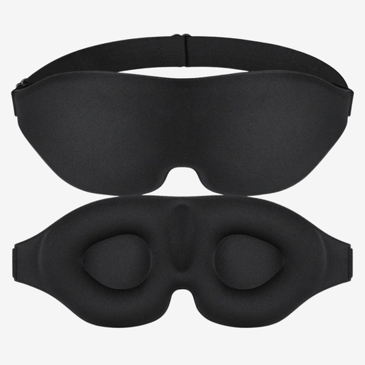 SACAVIA SOMNIX – Masque de sommeil 3D (avec 10 bouchons d’oreilles offerts)