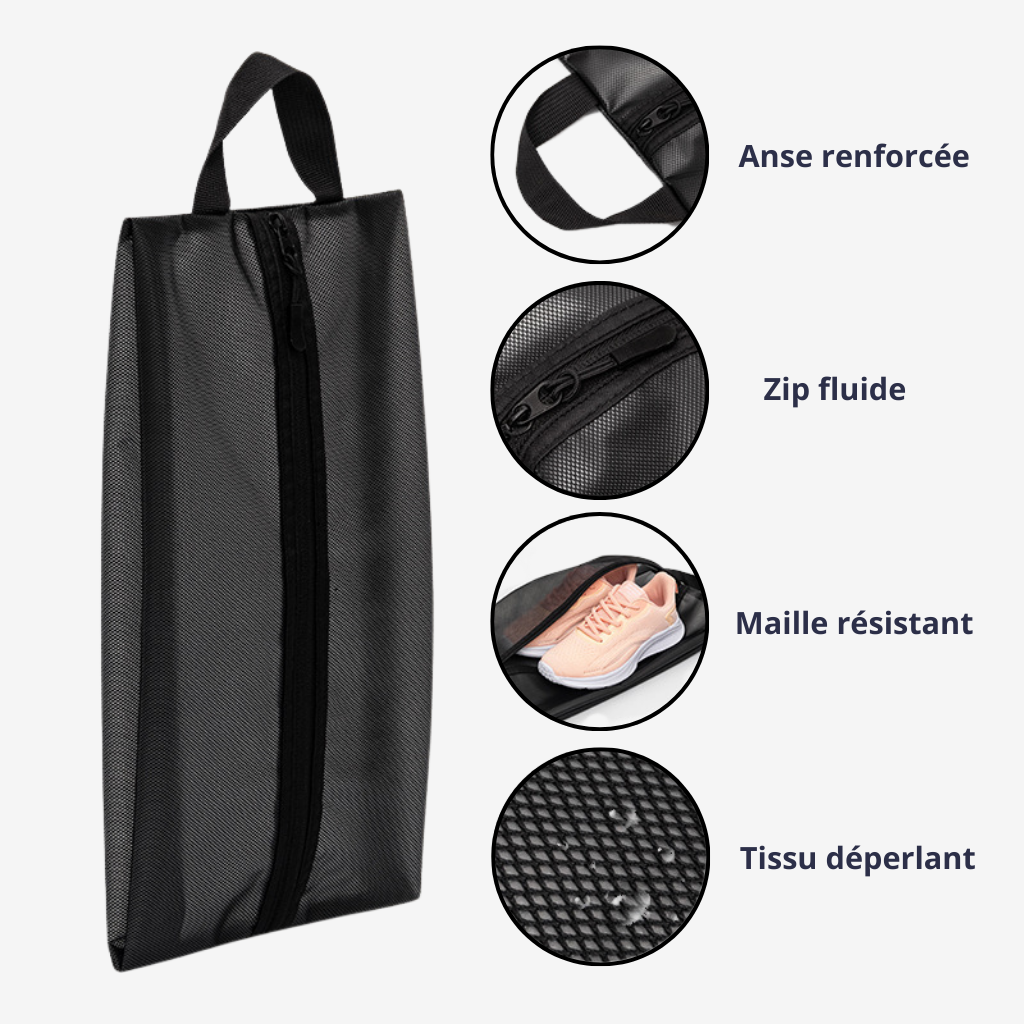 SACAVIA SHEOX – Sac de rangement chaussures (40×25 cm)