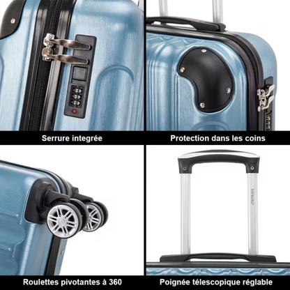 SACAVIA RAYWAY – Valise cabine robuste et fluide