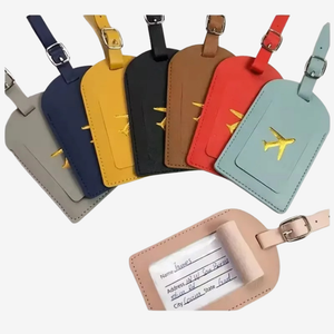 TAGGY – Étiquette de bagage élégante – coloris Bleu ciel