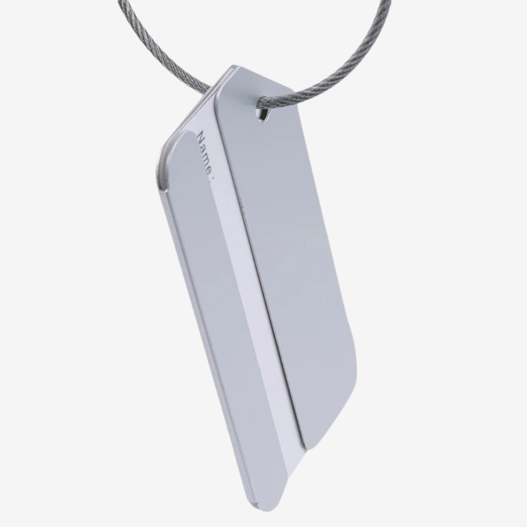 SACAVIA TAGGY MINI – Étiquette bagage métallique