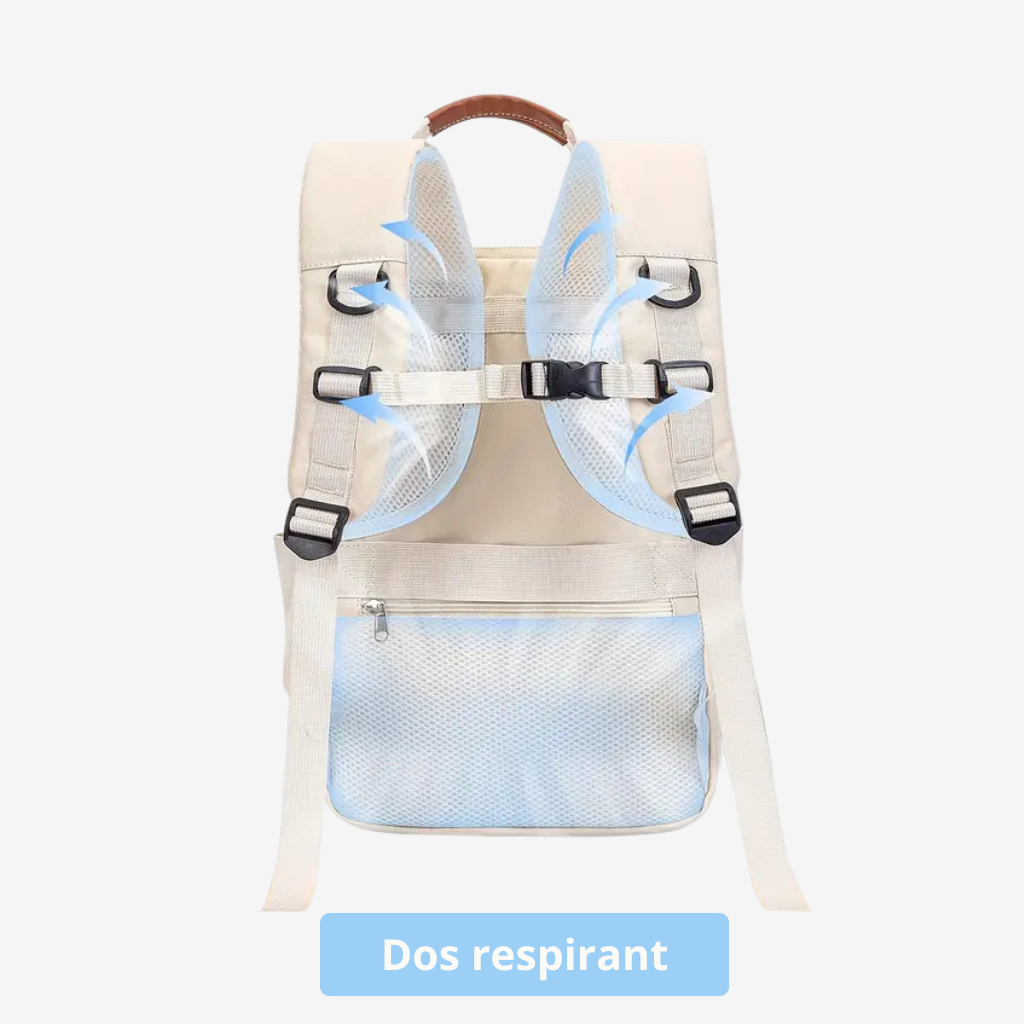 SACAVIA LAVEEN – Sac à dos cabine conforme EasyJet (45×36×20 cm – 30 L)