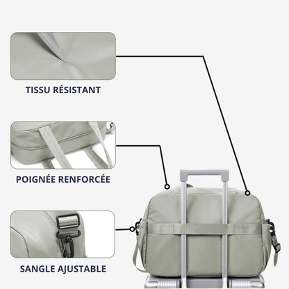 SACAVIA CHICO – Sac bandoulière cabine conforme Wizz Air (40×30×20 cm – 20 L)