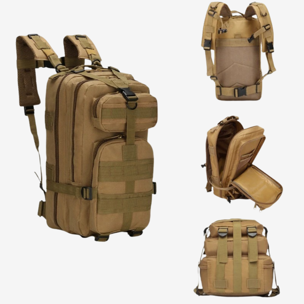 SACAVIA AIRFORCE – Sac à dos compact multi-poches