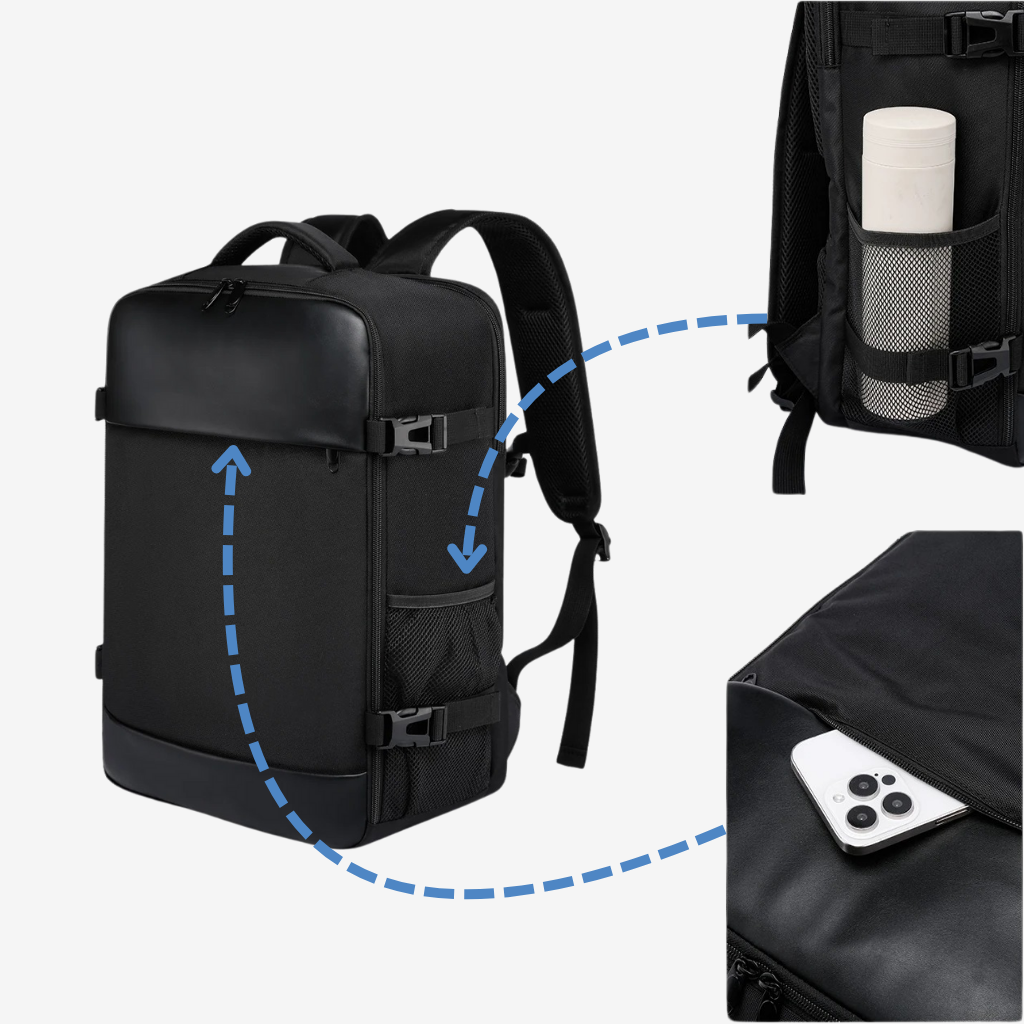 SACAVIA TRAVELUX – Sac à dos confortable et fonctionnel