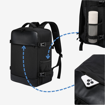 SACAVIA TRAVELUX – Sac à dos confortable et fonctionnel
