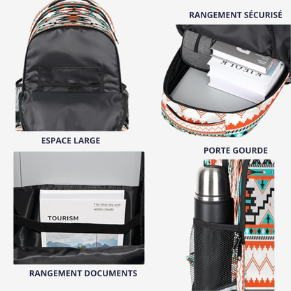 SACAVIA MEDITER – Sac à dos cabine compatible EasyJet (43×33×12 cm – 20L)