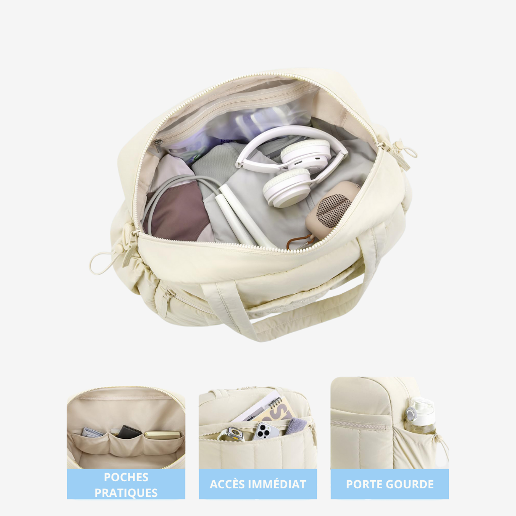 SACAVIA BOMBY – Sac bandoulière matelassé polyvalent