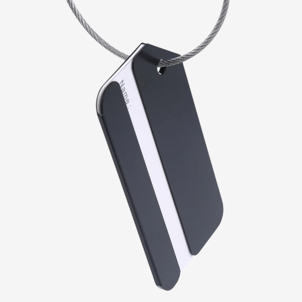 SACAVIA TAGGY MINI – Étiquette bagage métallique