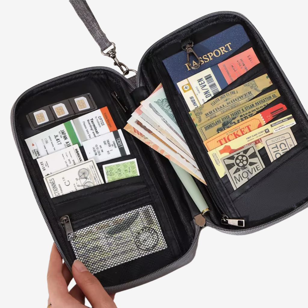 SACAVIA PASSIX MAX – Grande pochette documents voyage