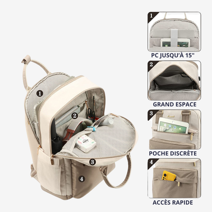 SACAVIA VENTURO – Sac à dos chic et moderne