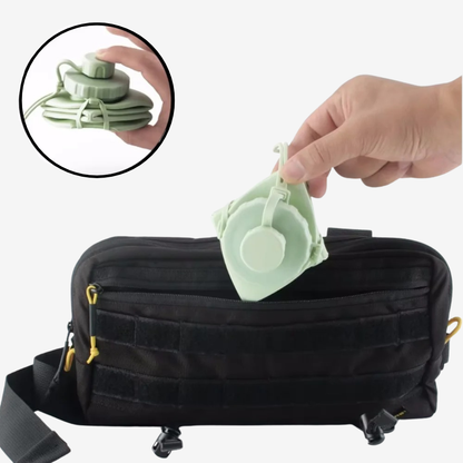 SACAVIA FLEXIO – Bouteille pliable 600 ml en silicone