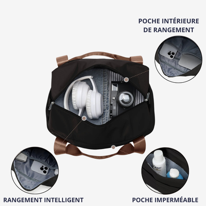 SACAVIA BLUEAIR – Sac bandoulière cabine conforme Vueling (40×25×20 cm – 25L)