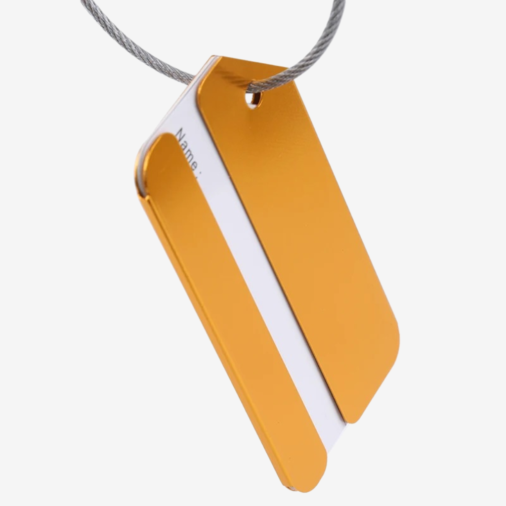 SACAVIA TAGGY MINI – Étiquette bagage métallique