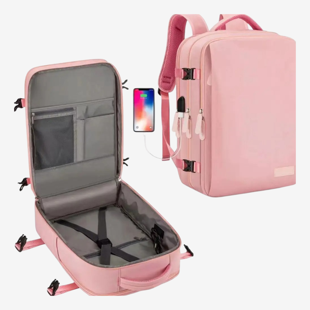 SACAVIA FLEXI – Sac à dos cabine conforme Volotea (40×30×20 cm – 36 L)