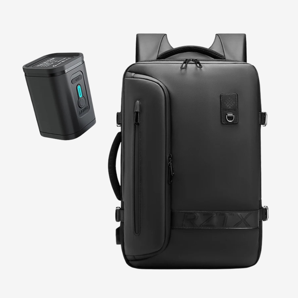 SACAVIA COMPRESSO – Sac à dos cabine compatible KLM (46×30×16 cm -> 27 cm – 55 L)